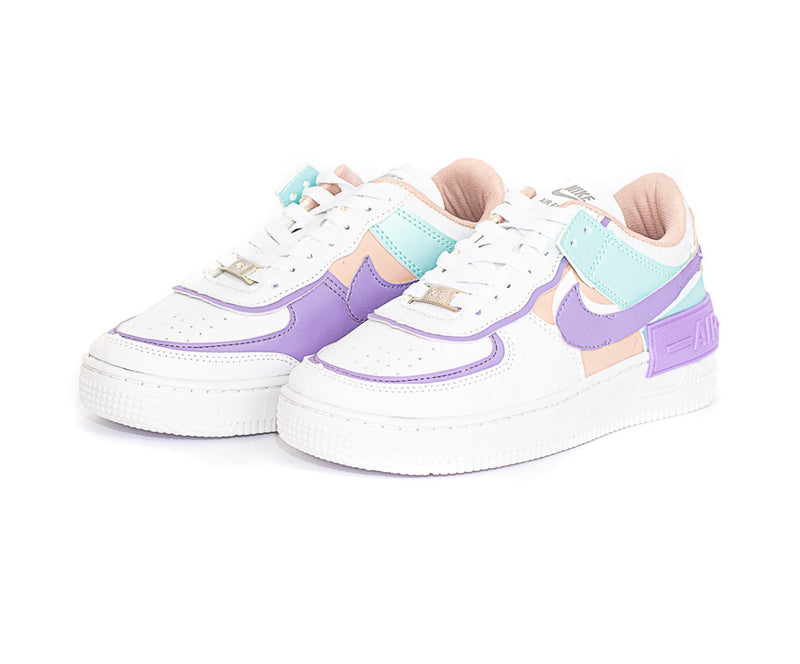 Nike Air Force Shadow (Bege/Lilás)