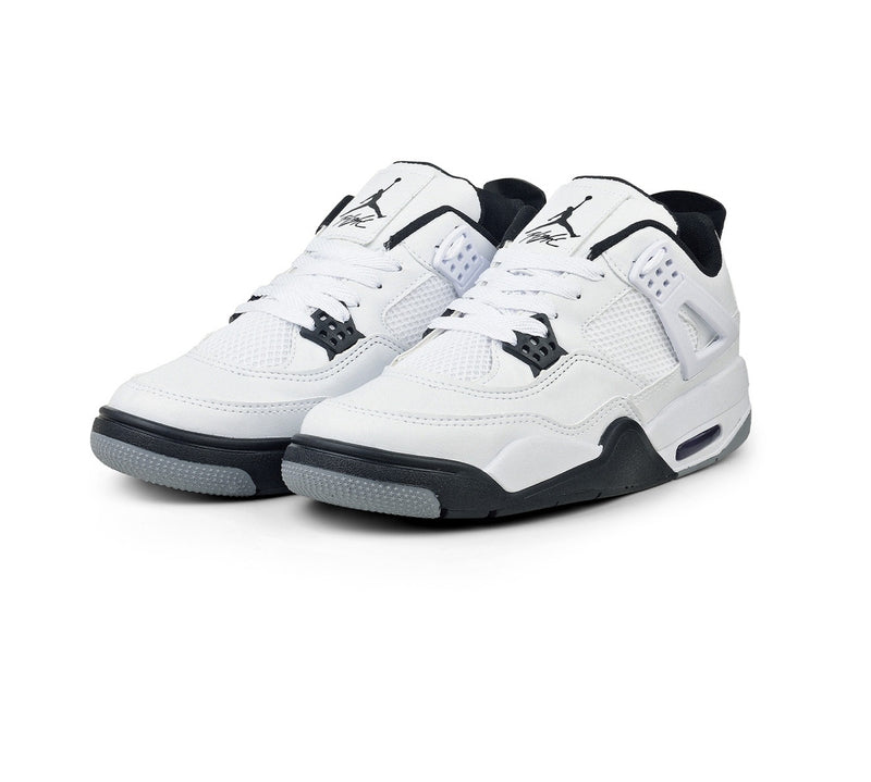 Nike Air Jordan 4 ‘Military Black’ (Branco/Preto)