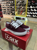 Tênis QIX CALIFORNIA CEREJA/BRANCO