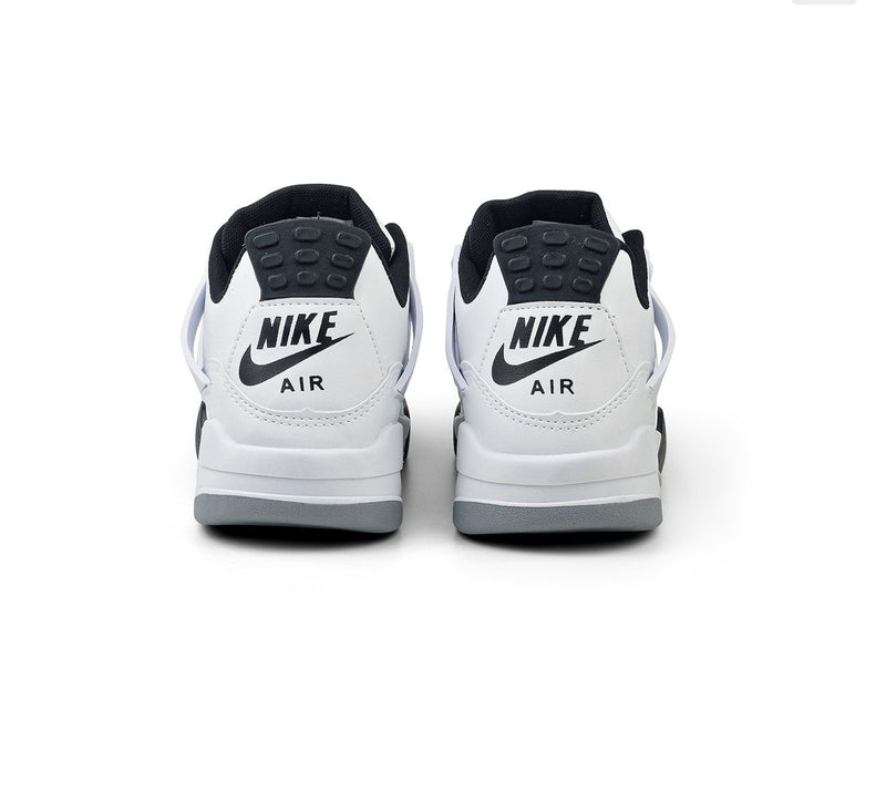 Nike Air Jordan 4 ‘Military Black’ (Branco/Preto)