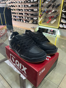 Tênis QIX 80s preto e dourado