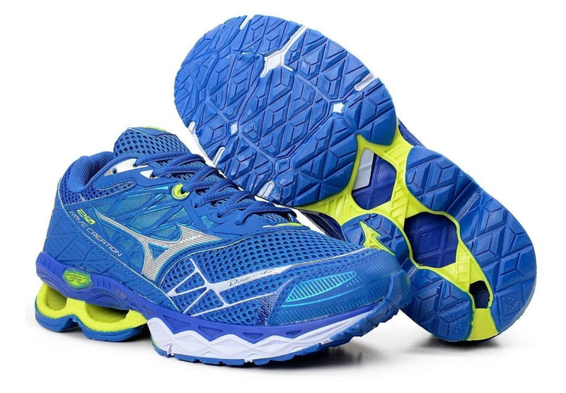 Mizuno Creation 20 (Azul/Limão)