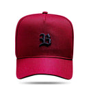 Boné Snapback Basic Vinho Logo Preto