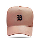 Boné Snapback Basic Caramelo Logo Preto