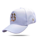 Boné Snapback Branco Logo Holografic Dourado