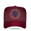 Boné Snapback Must Respect Vinho