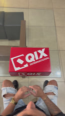 Tênis QIX 80s PRETO E DOURADO