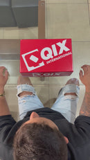 Tênis QIX COMBAT SUEDE CINZA/BRANCO