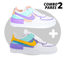 KIT 2 TÊNIS AIR FORCE SHADOW