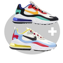 KIT 2 TÊNIS AIR MAX REACT
