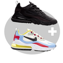 KIT 2 TÊNIS AIR MAX REACT