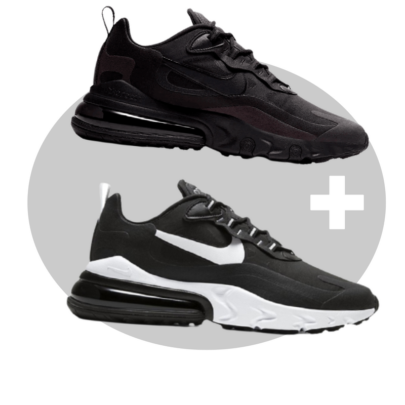 KIT 2 TÊNIS AIR MAX REACT